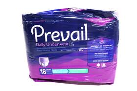 Prevail 090891900251 Maximum Absorbency Incontinence Underwear For Women Large 18 Count