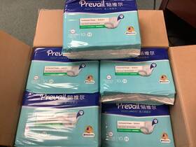 Prevail 090891946013 Pant Liners Overnight Maximum Absorbancy Size 12.5 Inch X 28 80 Count
