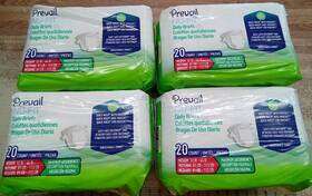 Prevail 090891953127 Nu-fit Underwear Medium/extra Absorbency 20 Pack Lot Of 4