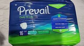 Prevail 560460540060 Daily Briefs Size Small 20 Inch -31 Lot Of 6 Packages 16 Count Each