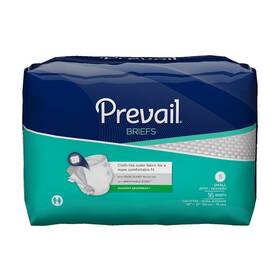 Prevail 637390886657 Incontinence Briefs Small 16-count