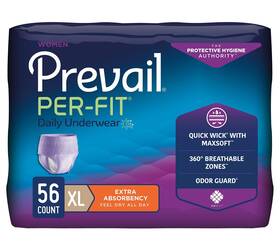 Prevail 637390889320 Per-fit For Women Daily Protective Underwear - Pull-up Disposable Adult Diape