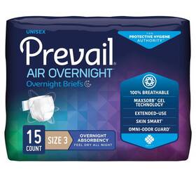 Ngx014 Prevail Ng014 Air Overnight Incontinence Brief Size 3 60 Count