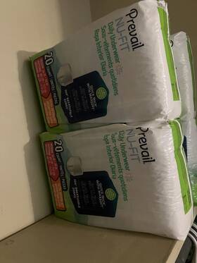 Nu0121 Prevail Nu-fit Daily Underwear Ct Of 80 Medium 34 Inch -46 20 Pack 4