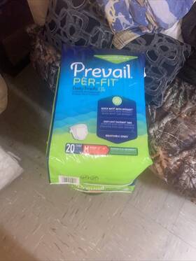 Pf-012 Prevail Pf-012/2 Per-fit Maximum Plus Incontinence Brief M Breathable 20 Ct