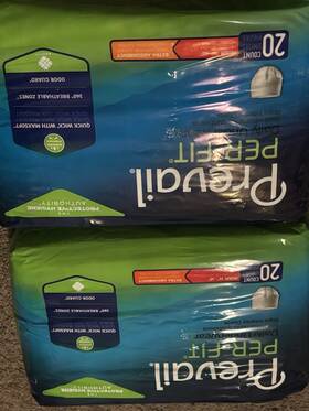 Pf-112 Prevail Per-fit Daily Underwear Extra Absorbency M 20 Odor Guard Breathable