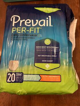 Pf-511 Prevail Disposable Underwear Small 20 Ct