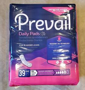 Pv-915 Prevail Pv-915/1 Ob Maximum Long Bladder Control Pads 39 Count Absorbency