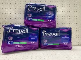 Pwc-511 Prevail Daily Disposable Underwear Female Small Maximum 22 Ct X 3 Pack