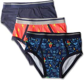 Private Pocket 850026070118 My Boys Underwear With Inner Pouch Soft Cotton Briefs Incontinence And Pott