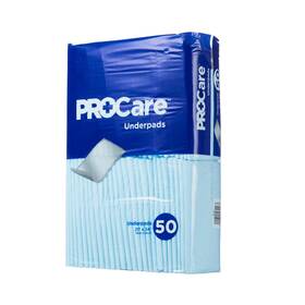 Crf-150 Procar 696850040626 Procare Underpad 21 X 34 Inch Disposable Fluff Light Absorbency - Ca