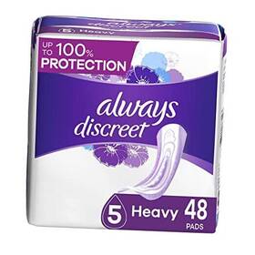 3700088727 Procter & Gamble Incontinence Pads For Women And Postpartum Heavy 48 Count Pack Of 1