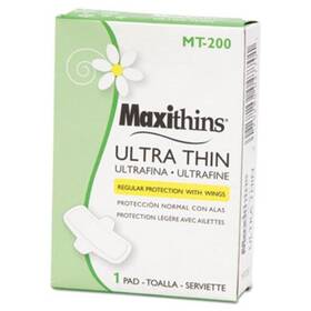 Mt-200 Procter & Gamble 40 And Maxithins Vended Ultra-thin Pads 200/carton Mt200
