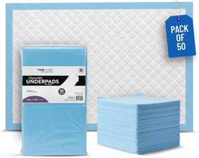 Procure 313099451418 Disposable Underpads 23 X 36 Inch Absorbent Bed Pads For Adults Incon