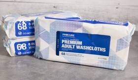 Pc269s Procure 3 Premium Adult Washcloths Disposable 64ct