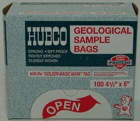Products 705353813894 Geological Sample Bags 4 1/2 X 6 - Sold As 100 Each