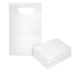 Proheal 708176142585 Disposable Adult Bibs Overhead 200 Pack White