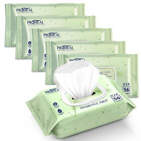 Proheal 840308709096 X Large Wet Wipes For Adults - 6 Packs Of 56 336 Count Disposable Incontinenc Proheal 840308709096 X Large Wet Wipes For Adults - 6 Packs Of 56 336 Count Disposable Incontinenc