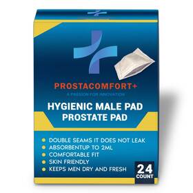 Prostacomfort 427087926437 Hygienic Men Pad 24 Pcs Incontinence Guards Super Absorbent Drip Sleeves