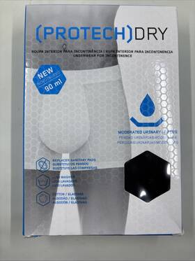 Protech 601683451322 Dry Men Underwear For Incontinence Moderated Urinary Losses Size Xxl