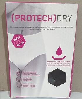 Protechdry 601683451476 Washable Urinary Incontinence Cotton Maxi-panties For Women Size M