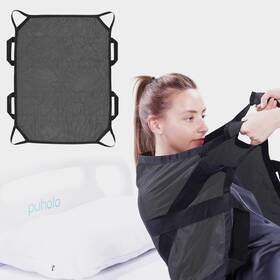 Puholo 744713608497 Positioning Bed Pad With Handles 45 Inch X36 Draw Sheet For Hospital Patients