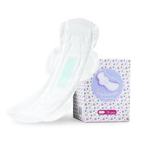 Purcomfy 726929054299 Teens Maxi Period Pads With Wings For Tweens Organic 90 Count