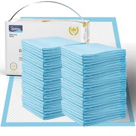 Qdttsry 682228666512 Baby Disposable Changing Pad 100 Count Thicken And High Absorb Incontinence C