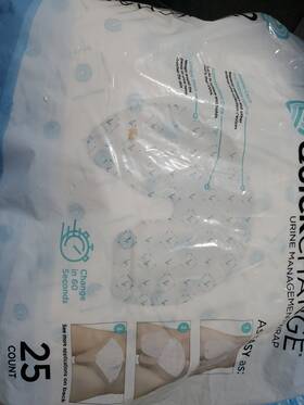 T4545 Quick Change Quickchange Mens Incontinence Wrap Maximum Absorbency One-size 125 Count T4545 Quick Change Quickchange Mens Incontinence Wrap Maximum Absorbency One-size 125 Count