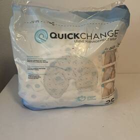 Uim1025 Quickchange Male Incontinence Urine Management Wrap 25 Count Pack - Easy To Use Uim1025 Quickchange Male Incontinence Urine Management Wrap 25 Count Pack - Easy To Use