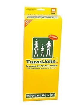 Tj1n-c Reach Global Industries Inc Resealable Disposable Urinal For All Genders Adults And Children 18 Pack