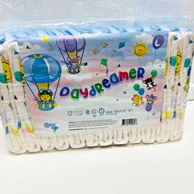 Rdd12 Rearz Daydreamer Adult Diaper Size Large Abdl Overnight Disposable 12 Pack