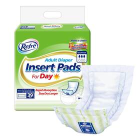 Refr 904585128523 Adult Diaper Insert Pads For Day - Unisex Protective Underwear Liners