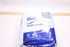 Rely 090891948048 10-pk Multipurpose Absorbent Underpads Xl 30 Inch X