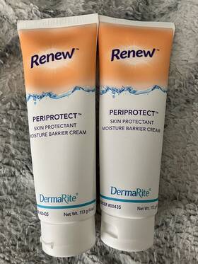 00435 Renew Periprotect Skin Protectant Barrier Cream Lot Of 2 New Sealed