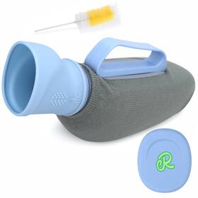 Retrona Ko-ny2j-hvma Portable Urinals For Men 1200ml Nightglow Male Urinal With Upgraded Soft Rub