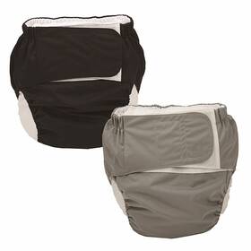 Reuselife 721703620349 2 Pieces Adjustable Washable Reusable Cloth Incontinence Underwears For Women