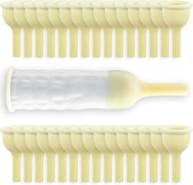 Rloval 313092173119 30 Pcs Male External Catheter With Fixer Rubber Latex Condom Material Individual