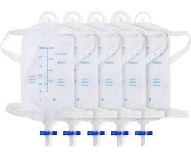 B0db1t5xgg Rloval 5pcs Catheter Leg Bags For Man Urine Bag With 500 Ml Volume 2 Adjustable