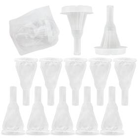 Rloval Silicone10pcs/25mm 10 Pcs Male Condom External Urinary Cathetersself-adhesiveindividually Wrappe
