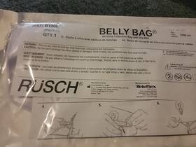 B1000 Rusch - Teleflex 764442864445 Belly Bag Urine Bellybag Drnbag 1000cc