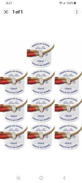 S T A L O C K 445014986965 Stabilization Device 20 Pieces Statlock Sterile Anchor Pad Adult - One Price