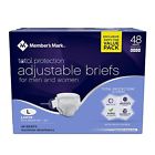 S980002005 By Members Mark Total Protection Adult Briefs For Men Women