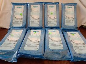 Sage 618029790927 Bath 8 Pk Medium Weight 8x8 Cleansing Washcloths Fragrance Free- Lot Of