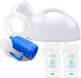 Gds-202401 Sb Portable Urinal Bottles Reusable Male For Wheelchair Bedridden 67 Inch Long Tube