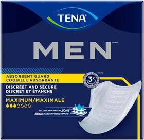 Sca 445050376331 Tena Absorbent Guards For Men Maximum Absorbency 20 Count