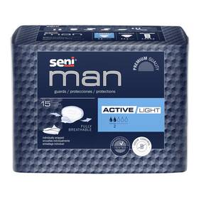 S-al15-us1 Seni Man Active Guards Male Incontinence Bladder Control Pads 7-1/2 Inch X 9-3/10