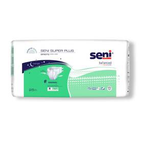 S-re25-bp1 Seni Super Plus Adult Incontinence Brief Regular Heavy Absorbency Breathable/ove
