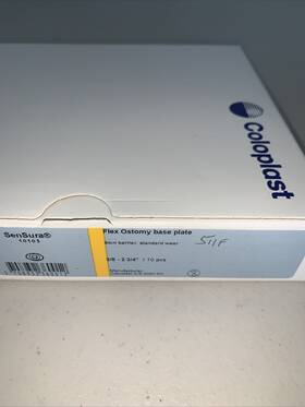 10103 Sensura 7 Coloplast Flex Two-piece Skin Barrier 3/8ftft - 2.75ftft Stoma