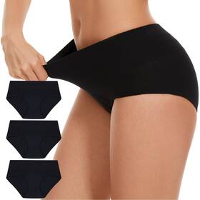 B0d942gwsx Shieldease Washable Incontinence Underwear For Women - Cotton Leakproof Briefs Complete
